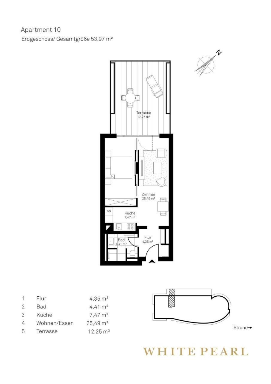 White Pearl Apartment 0.10 ทิมเมนดอร์เฟอร์ ชตรันด์ ภายนอก รูปภาพ